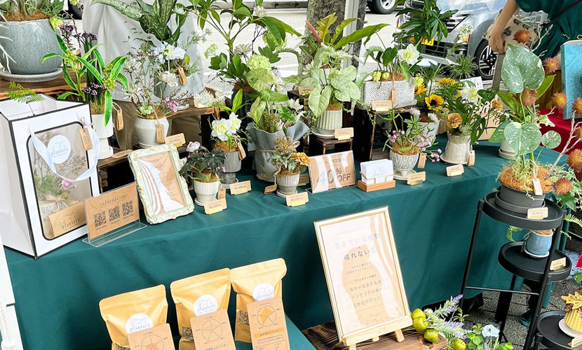 イベント出店 plantery