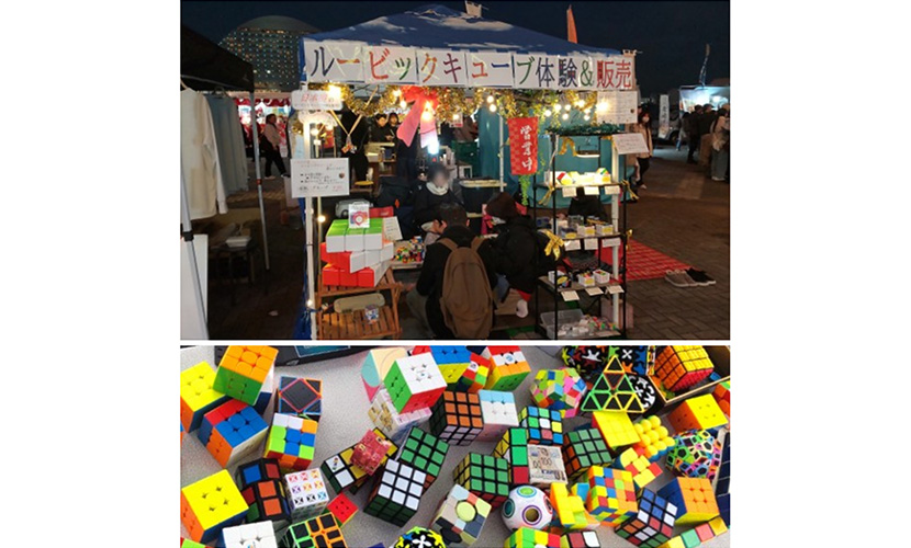 イベント出店 キューブおやじのキューブハウス