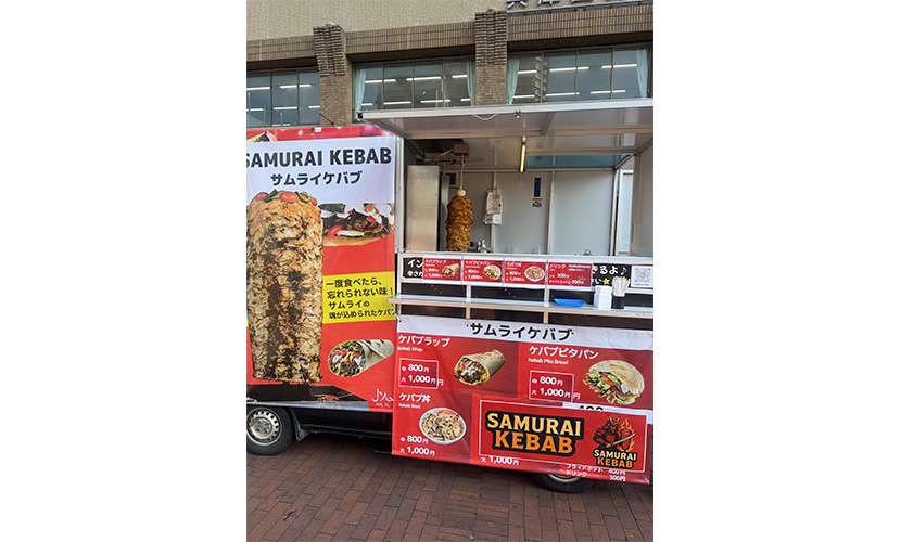 イベント出店 Samurai kebab