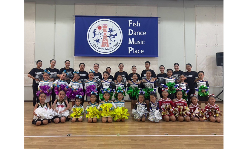 イベント出演 cheer dance club SELENES